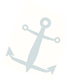Dark anchor design on gray background
